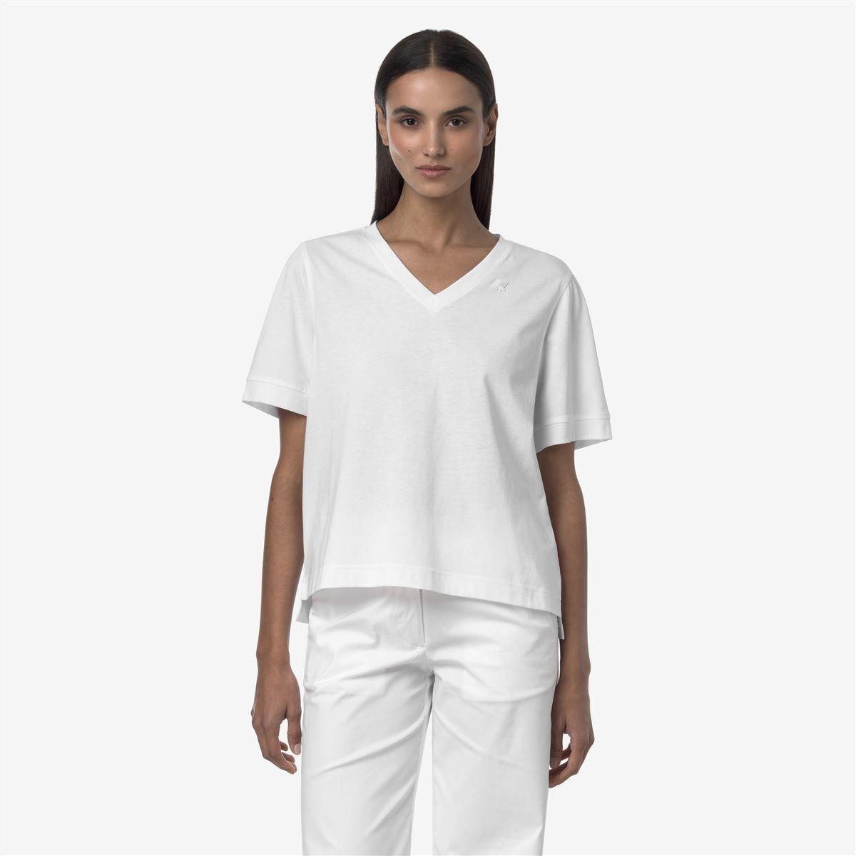 Polera K-Way Women Leda White-1