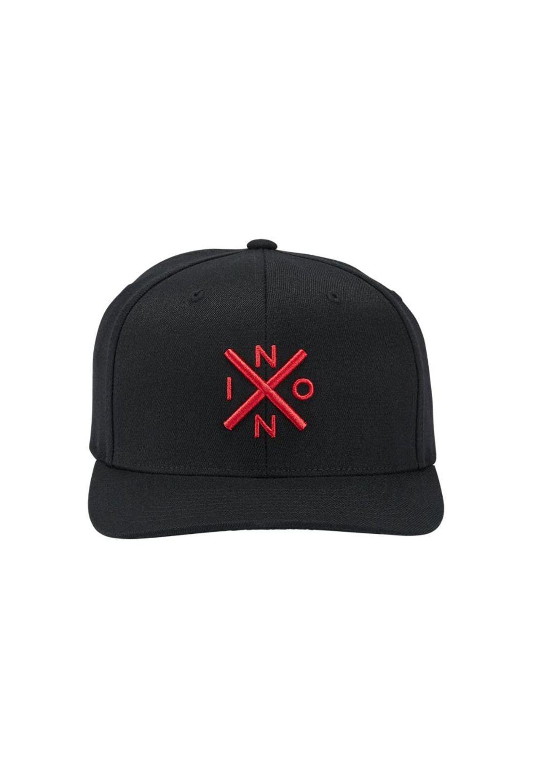 Jockey Exchange Flex Fit Hat Black Red-2