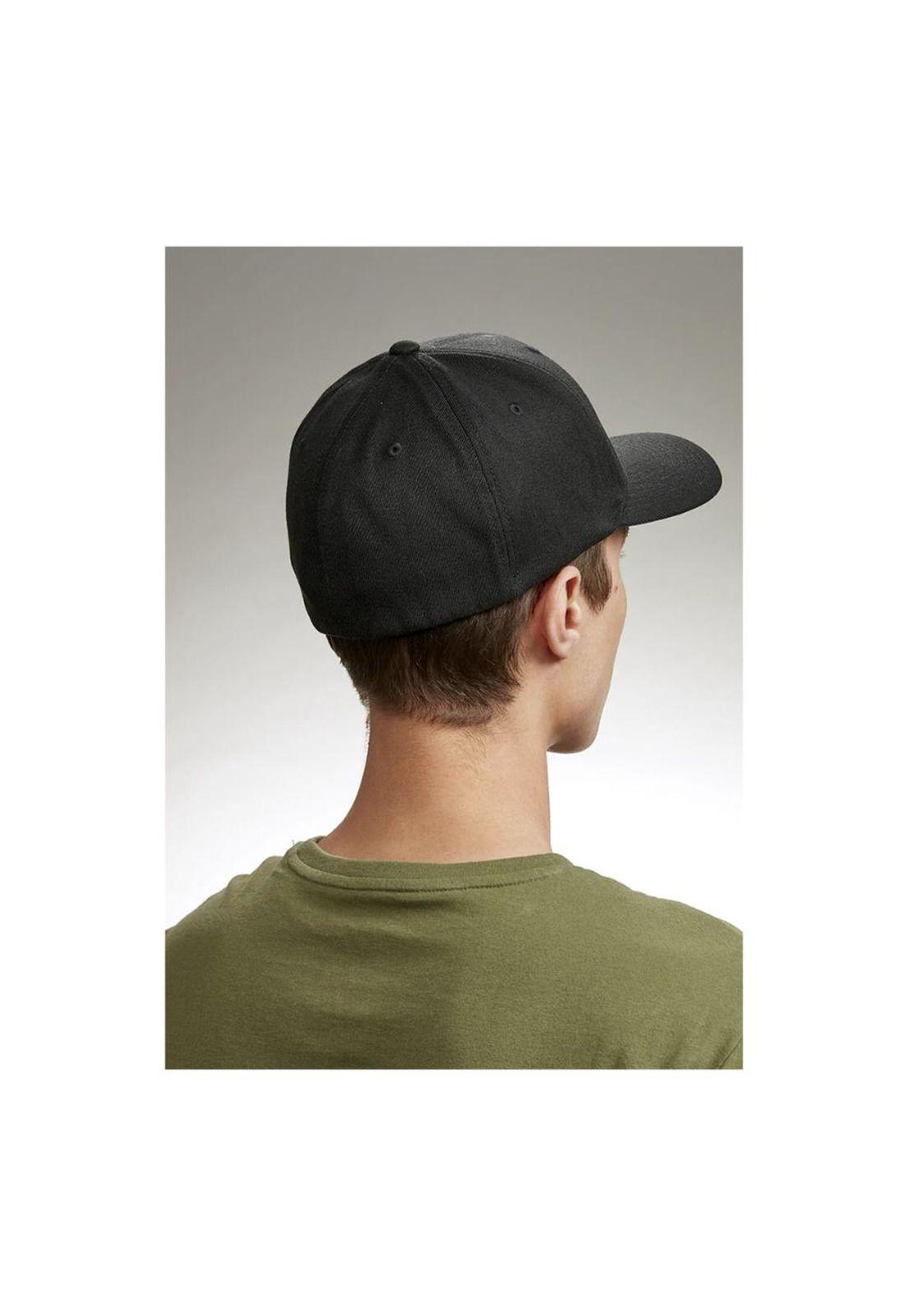 Jockey Exchange Flex Fit Hat Black Red-4