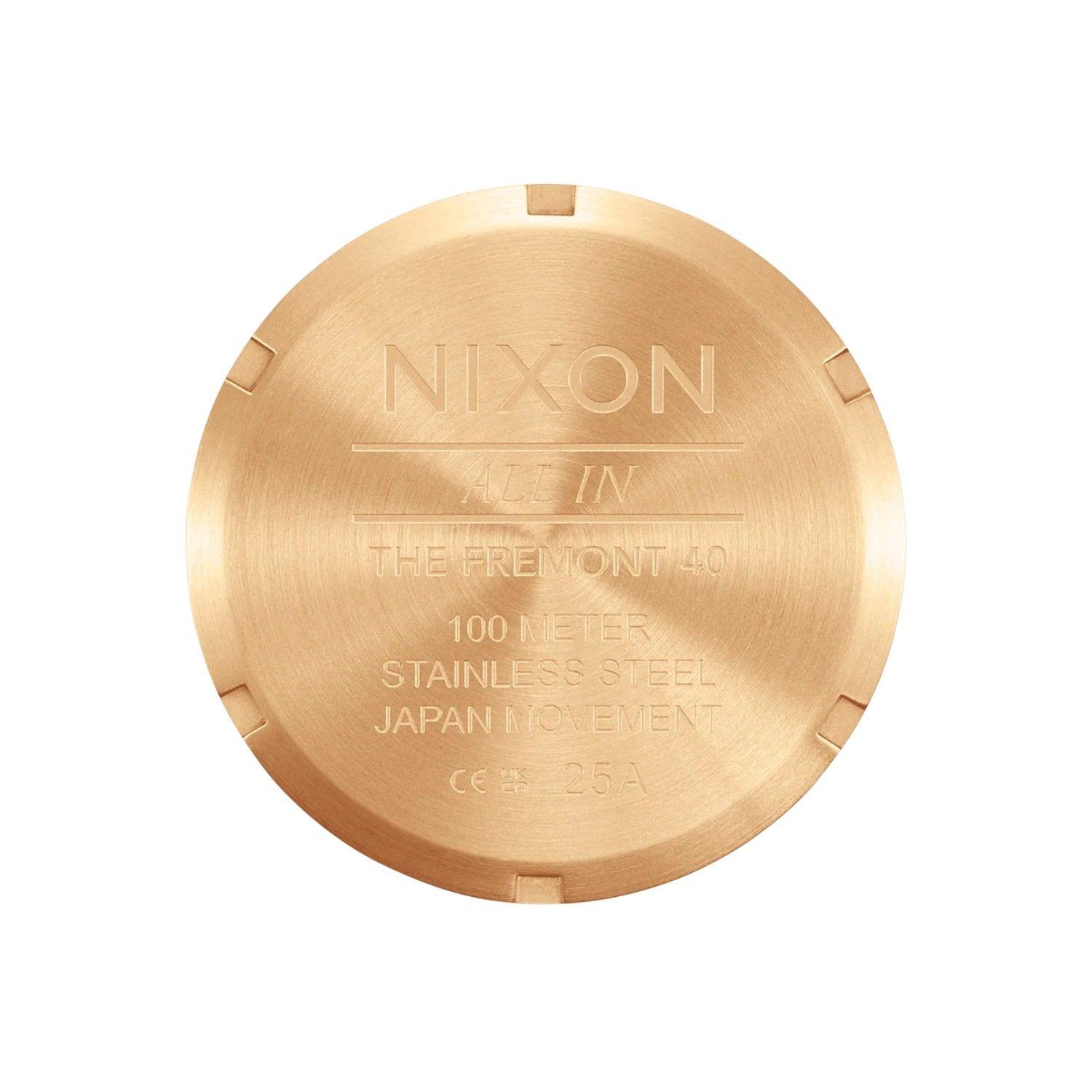Reloj Nixon Fremont 40 Gold Black-4