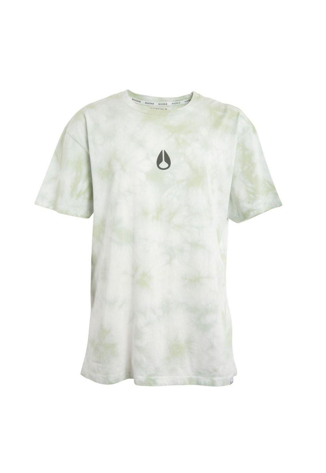 Polera Men Green Tie Dye Snake-0