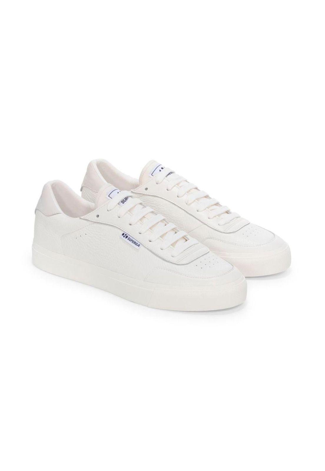 Zapatilla 3842 Court White F Avorio-1