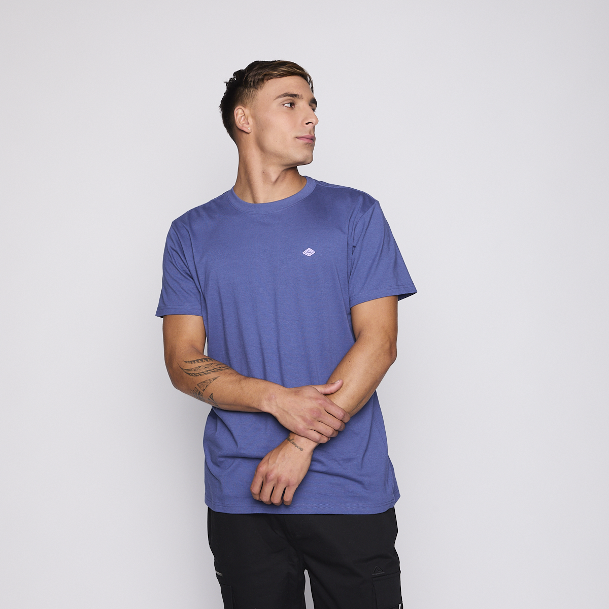 Polera Reef Men Surf Reef Blue Pink-4