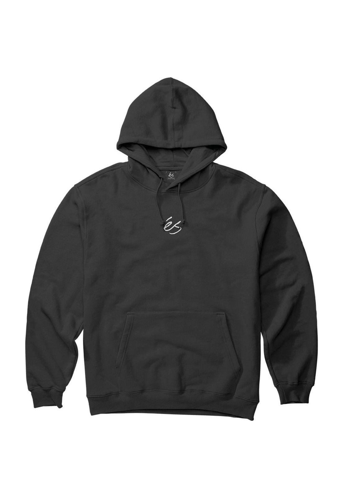 Poleron Mini Script Hoodie Black eS-0