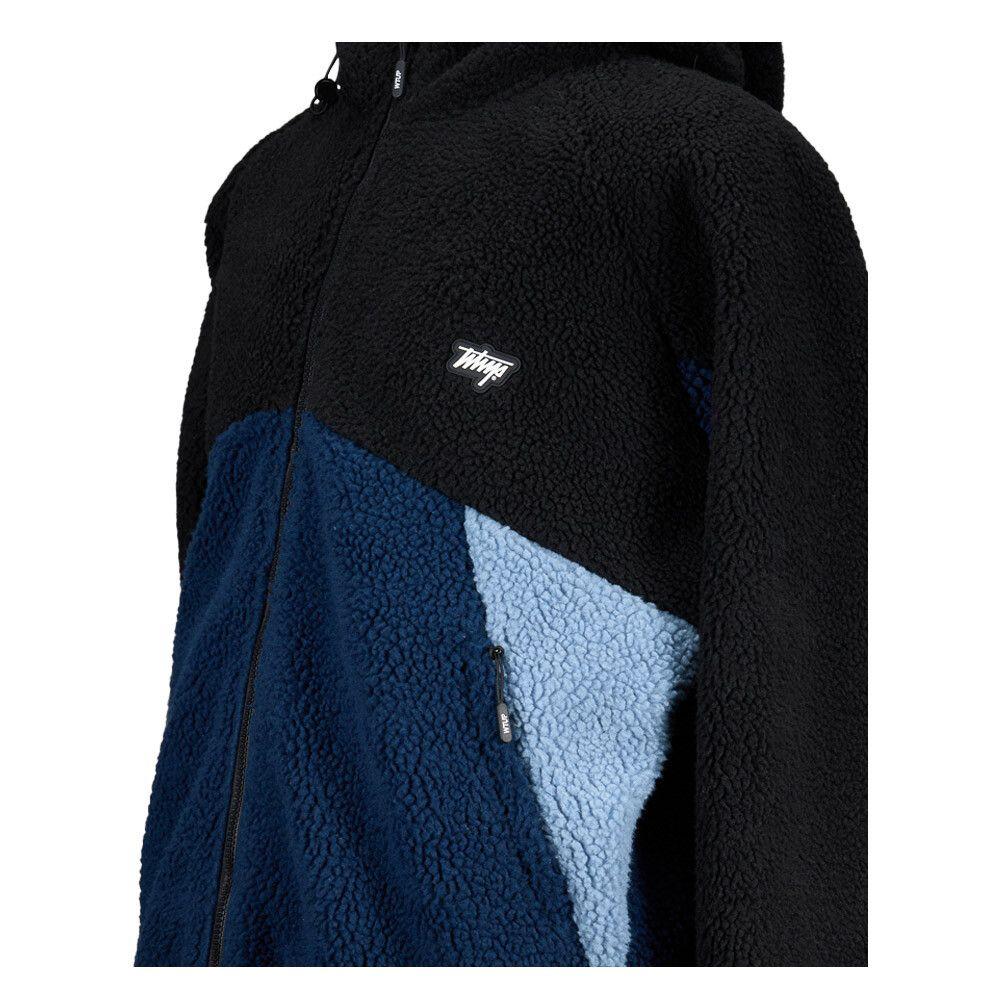 Sherpa Whatup Men Full Zipper Black Blue-2