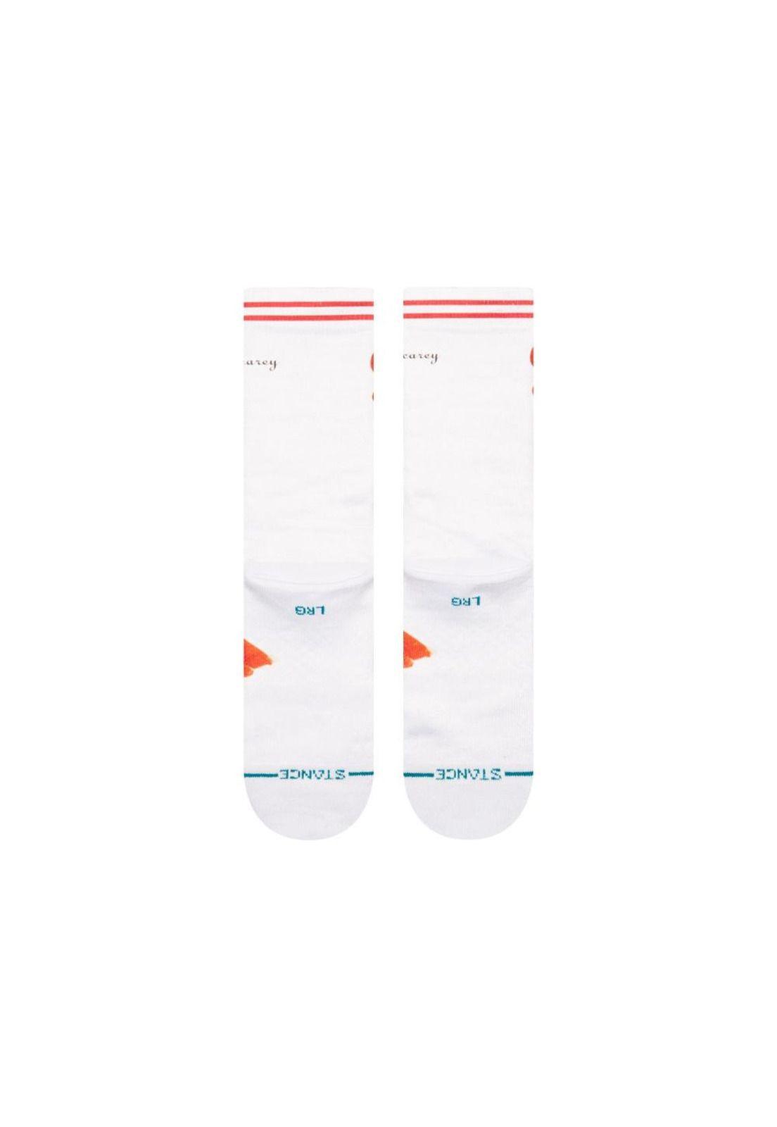 Stance Sock Men Mariah Carey Make My Wish Come True White-2