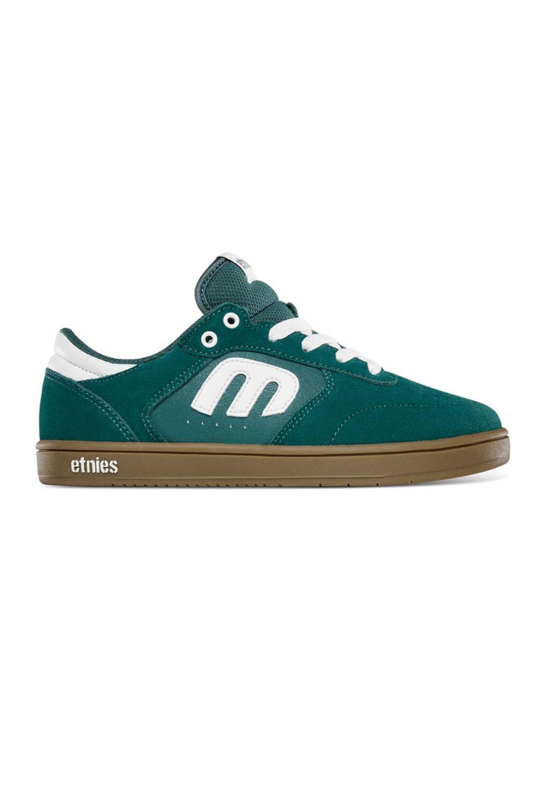 Zapatila Kids Windrow Green Gum White-0