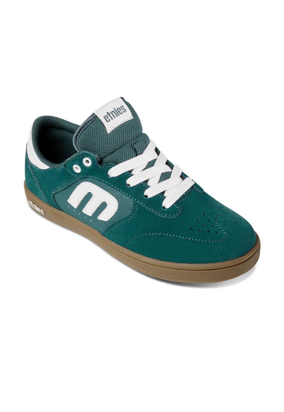 Zapatila Kids Windrow Green Gum White-1