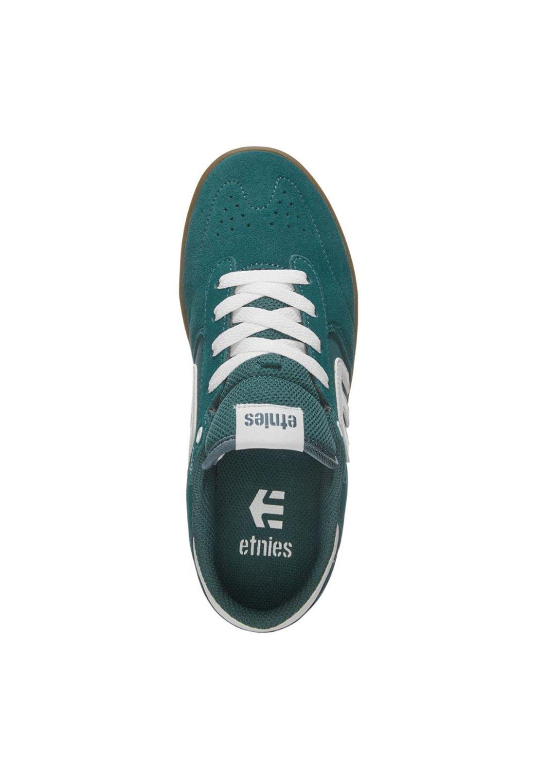Zapatila Kids Windrow Green Gum White-2