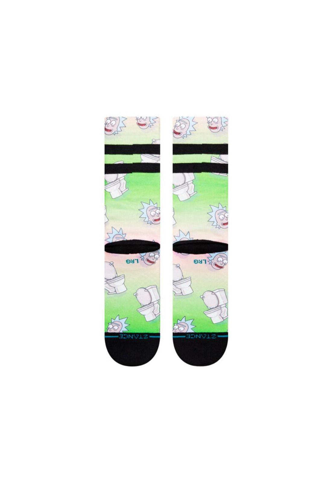 Stance Sock Rick And Morty The Seat Multi-2