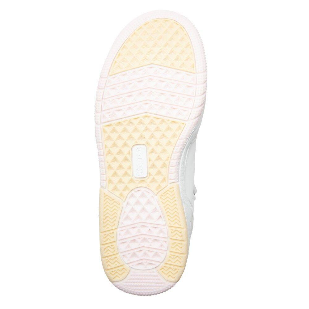 Zapatilla Teens Logo Kary Mid Ev White Pink Yellow-3
