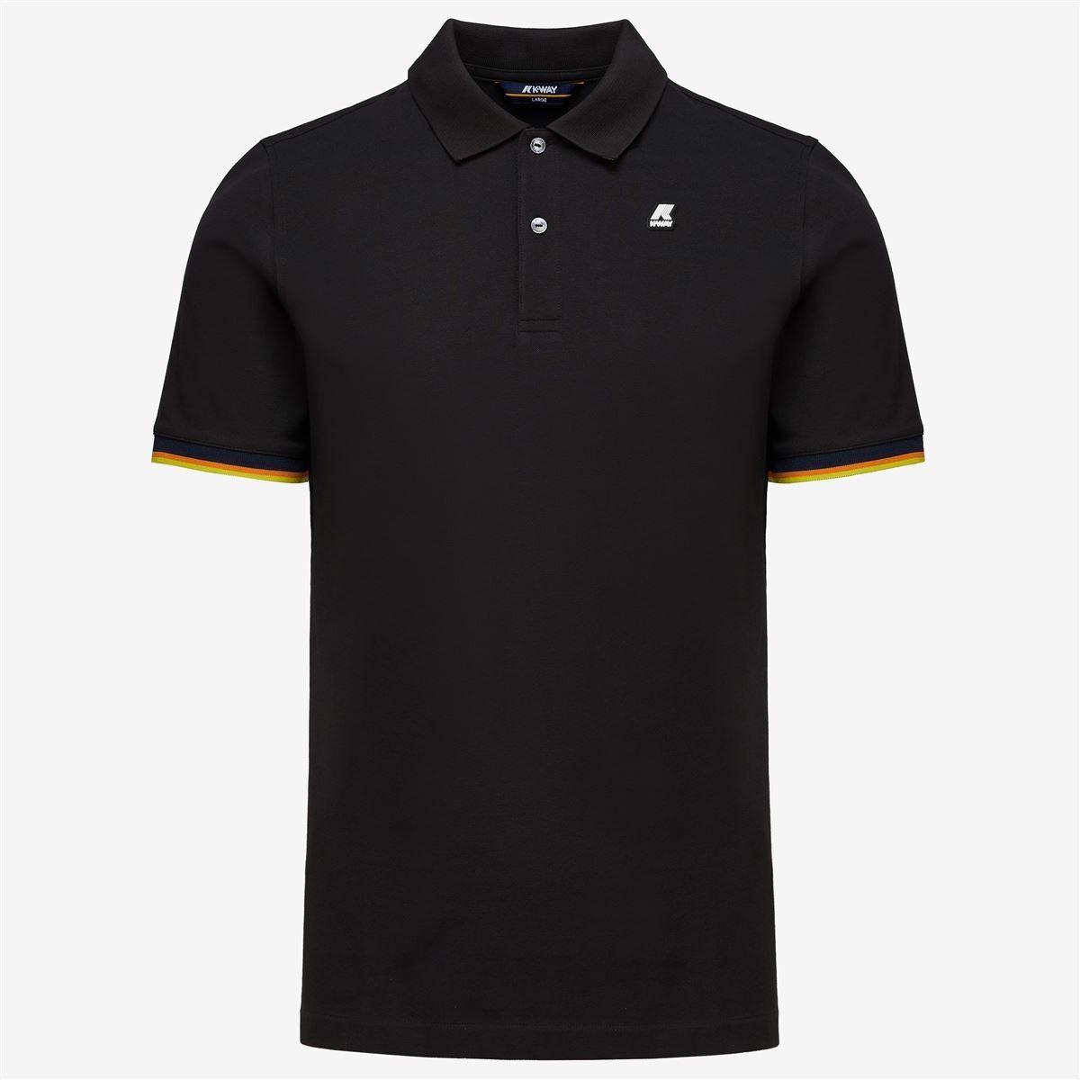 Polera K-Way Men Vincent Black Pure-0
