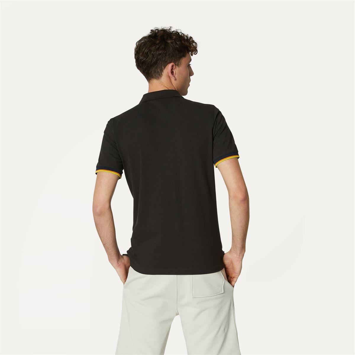 Polera K-Way Men Vincent Black Pure-3