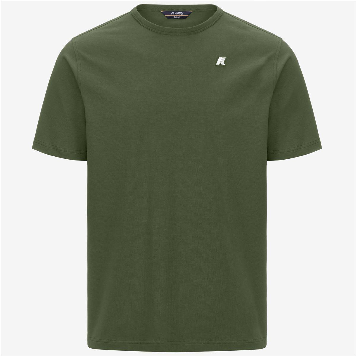 Polera K-Way Men Adame Stretch Green Cypress-0