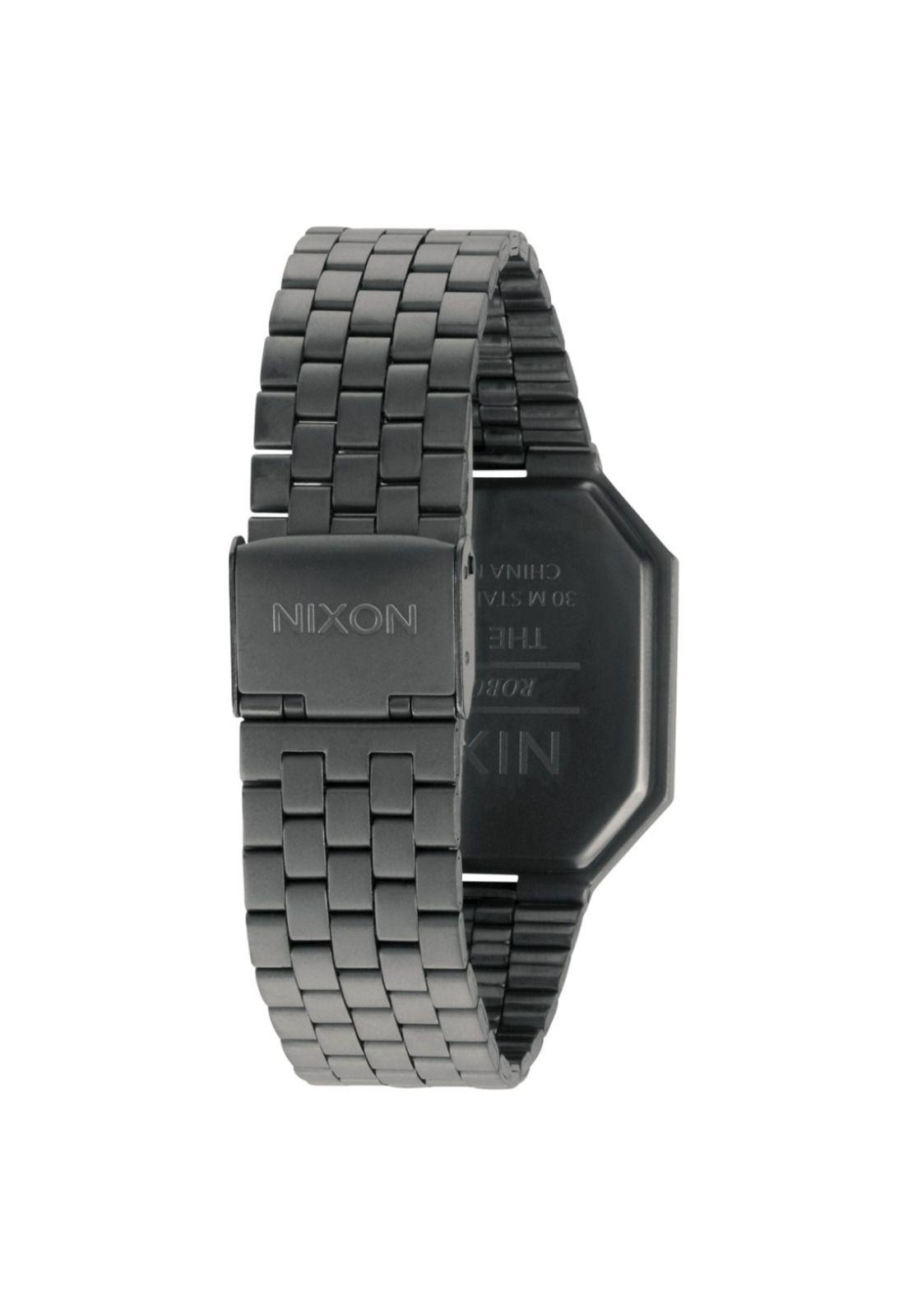 Reloj Re-Run All Gunmetal Nixon-1