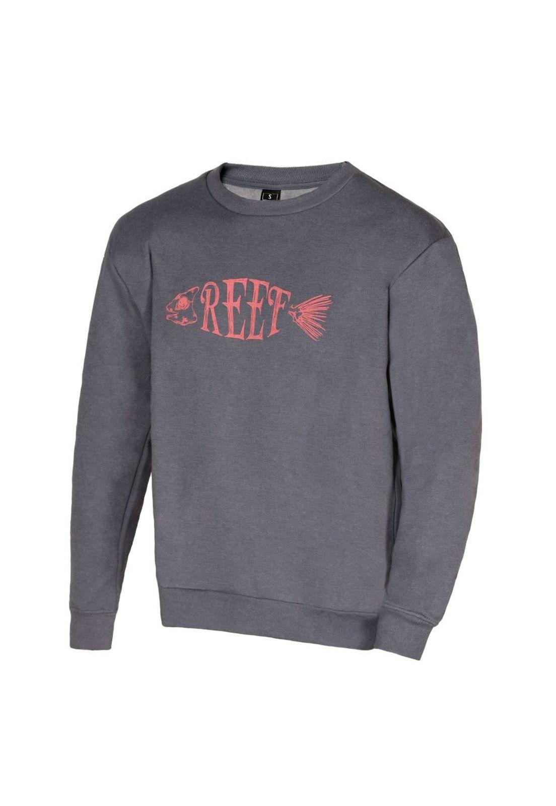 Poleron Men Crew Blue Fish-0