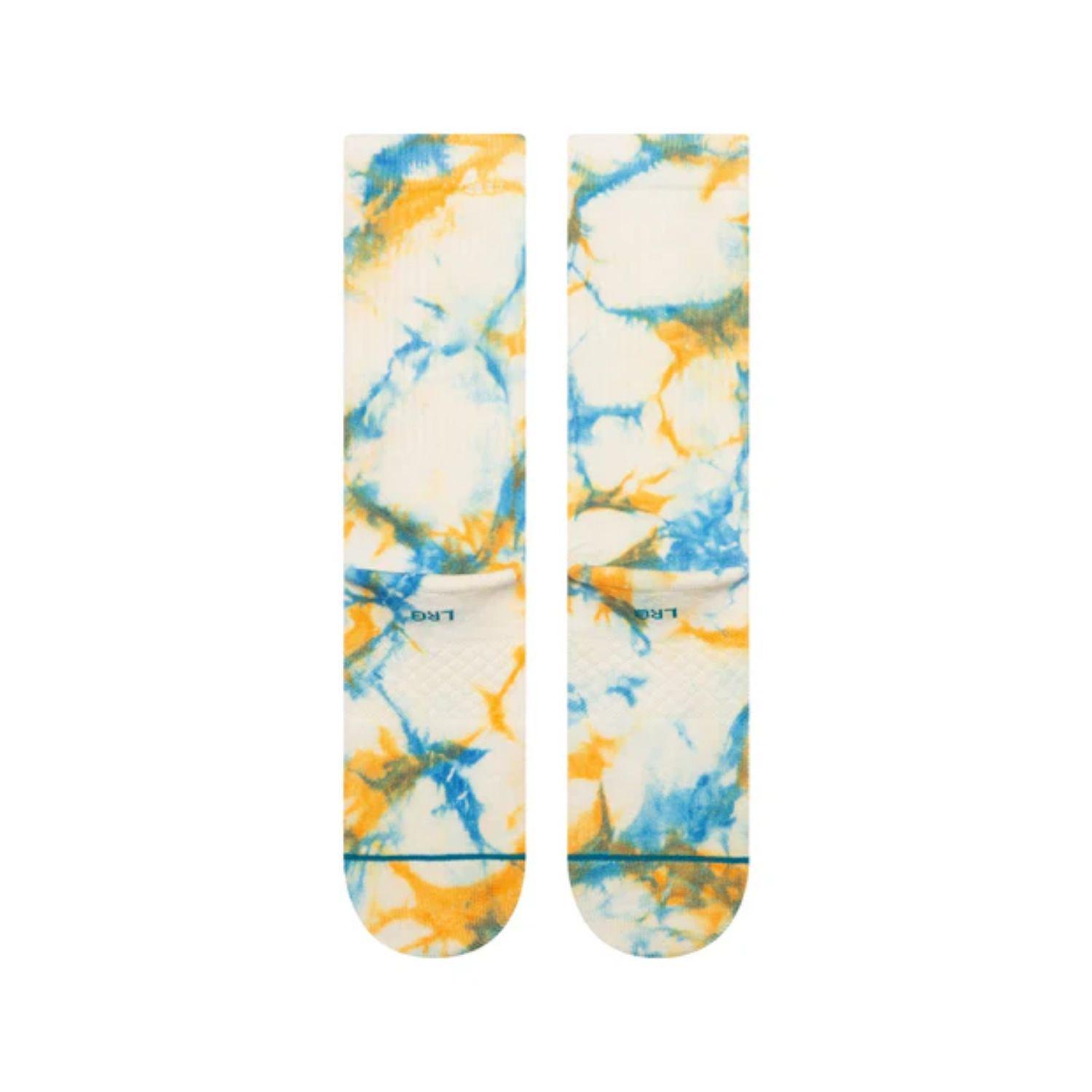 Stance Socks Spotty Dye Crew Mango-2