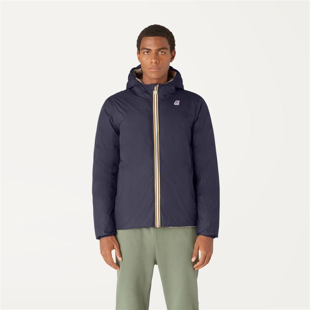 Chaqueta Jacques Thermo Plus.2 Reversible Blue Beige-2