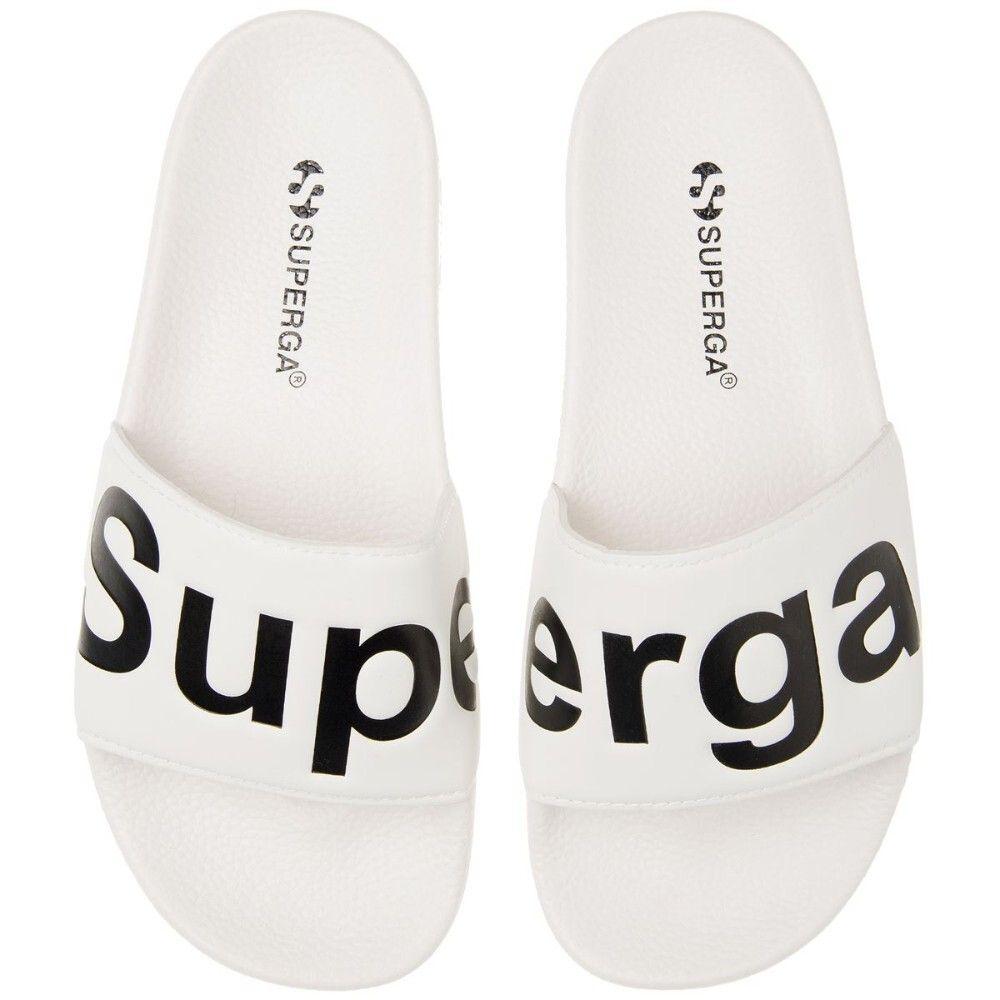 Sandalia Superga 1908 Puu White Black-1