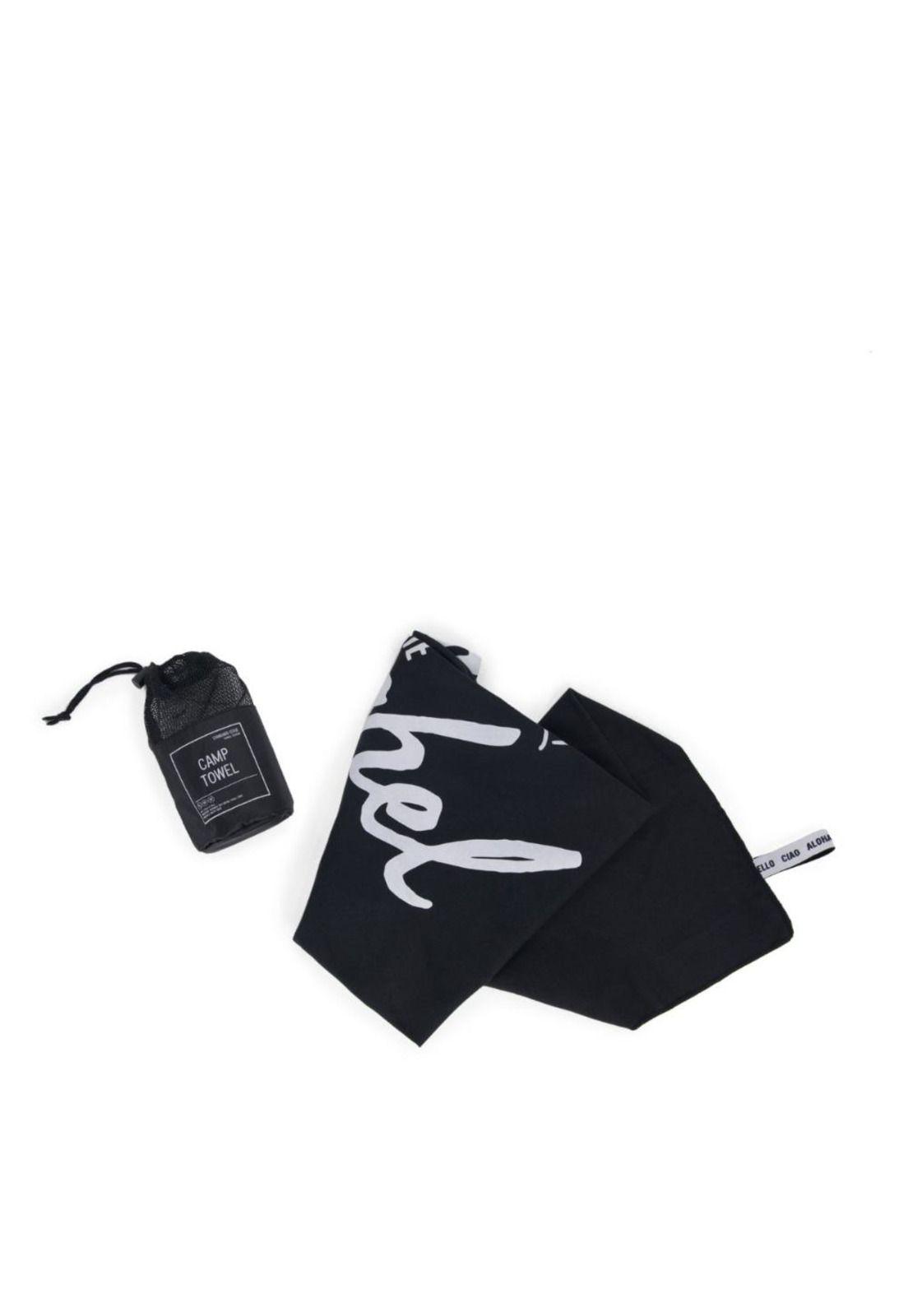 Toalla Camptowel Microfiber Black Herschel-1