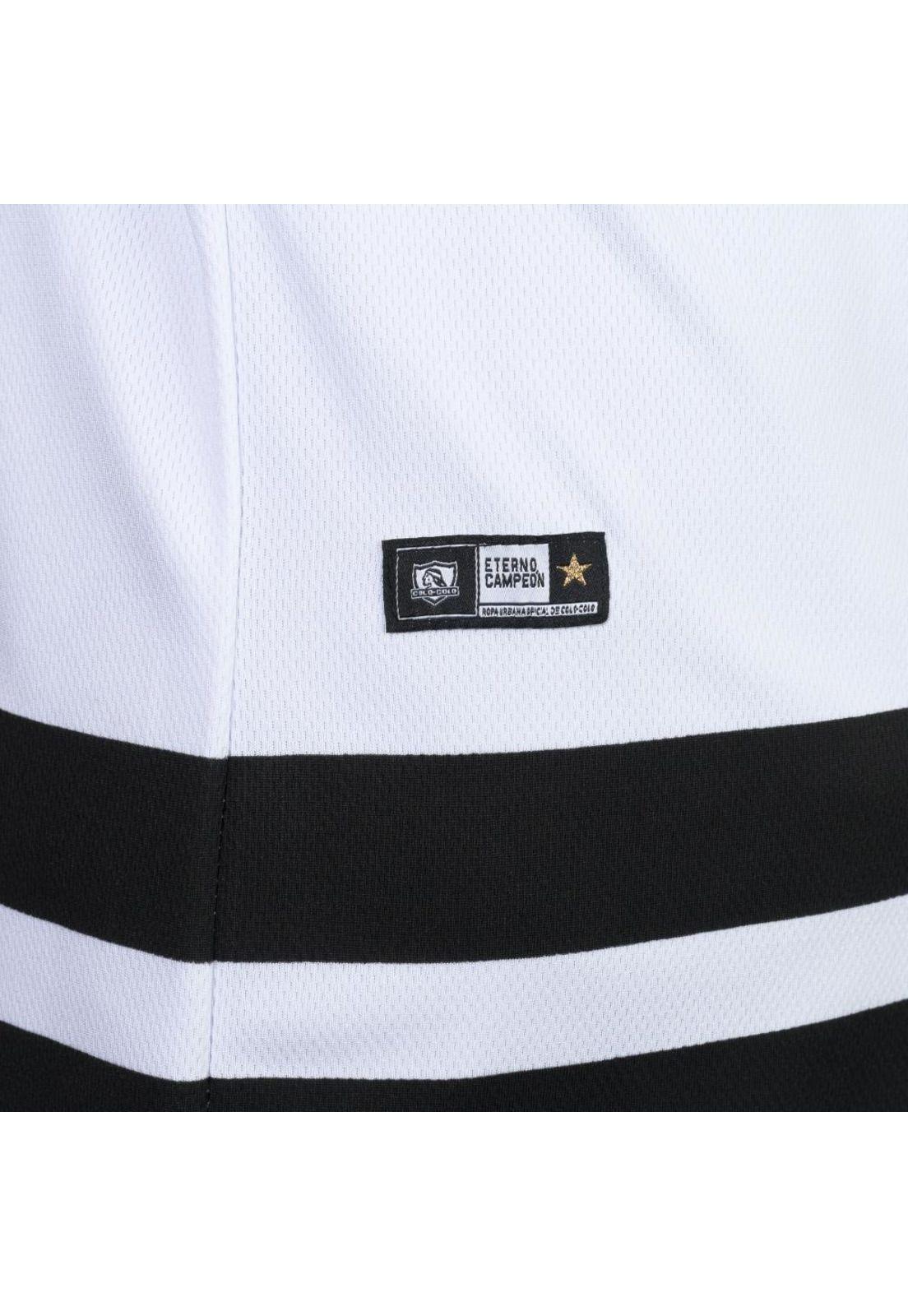 Polera Colo Colo Hombre Como no te voy a querer Blanco-3