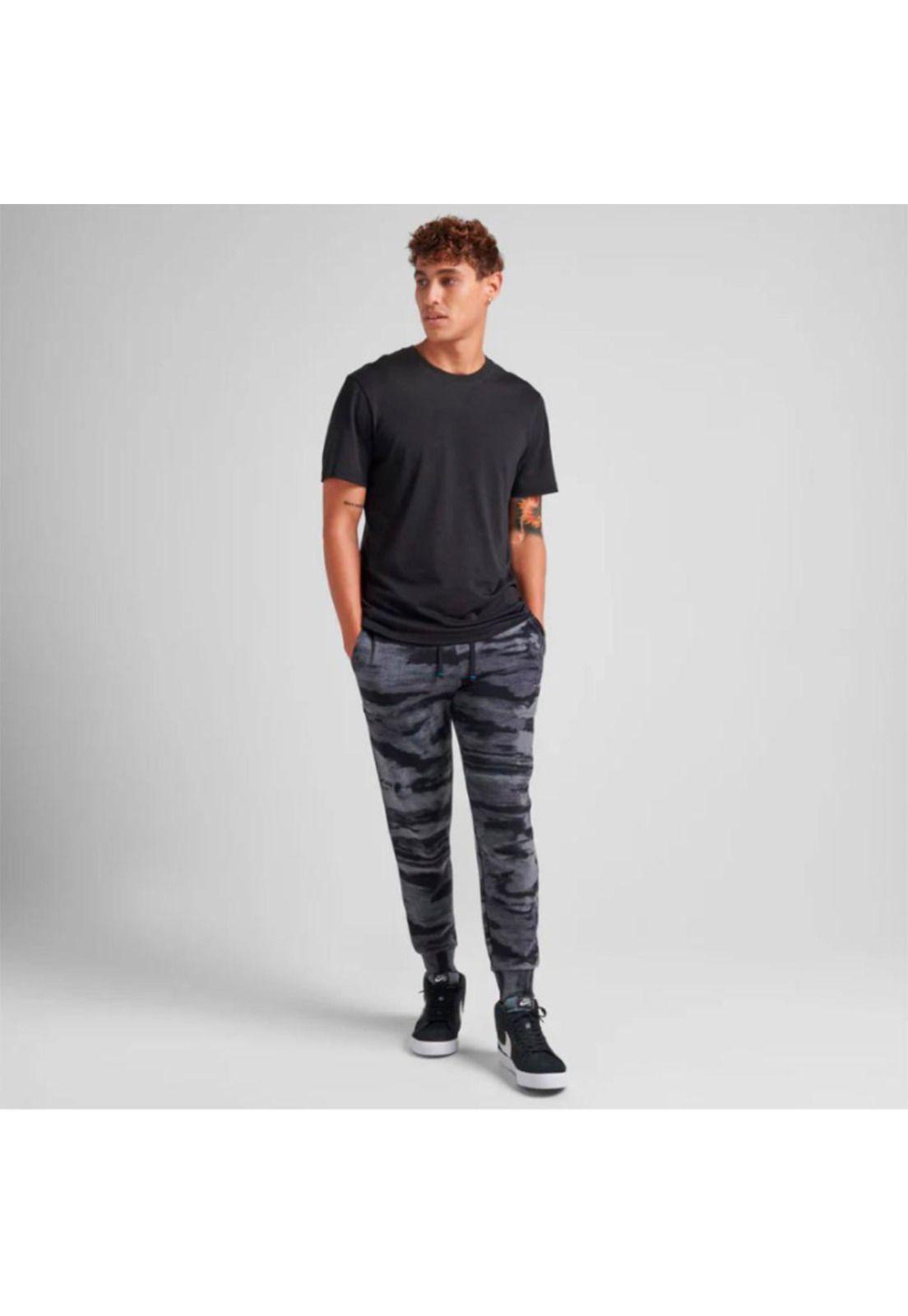 Polera Stance Butter Blend Basic Black-1
