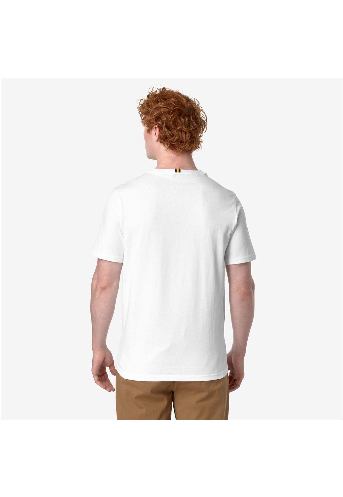 Polera K-Way Men Odom Typo Established White-1