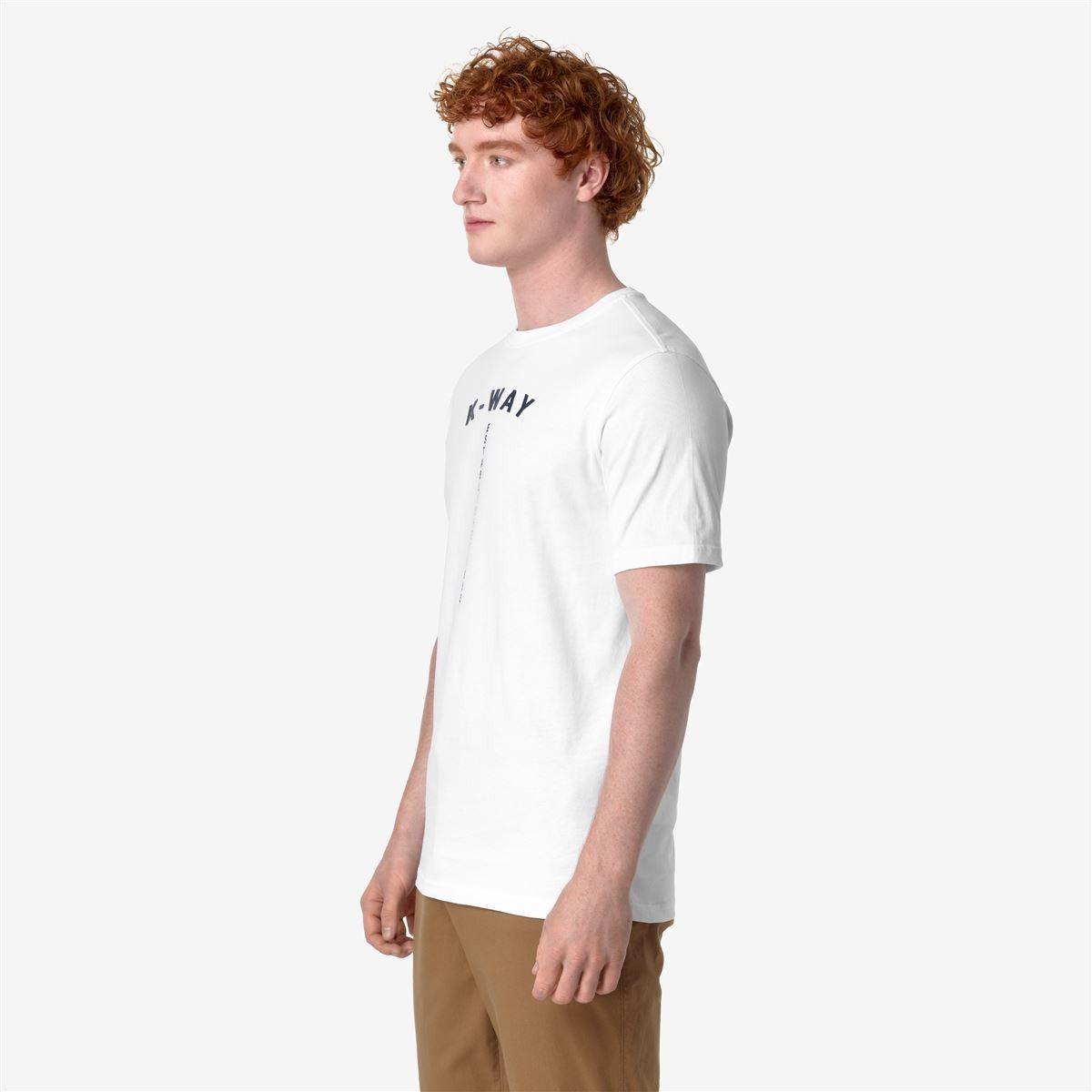 Polera K-Way Men Odom Typo Established White-2