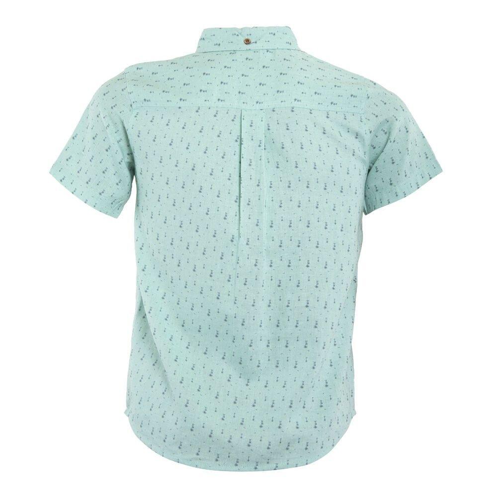 Camisa Kids Light Blue Palm-2