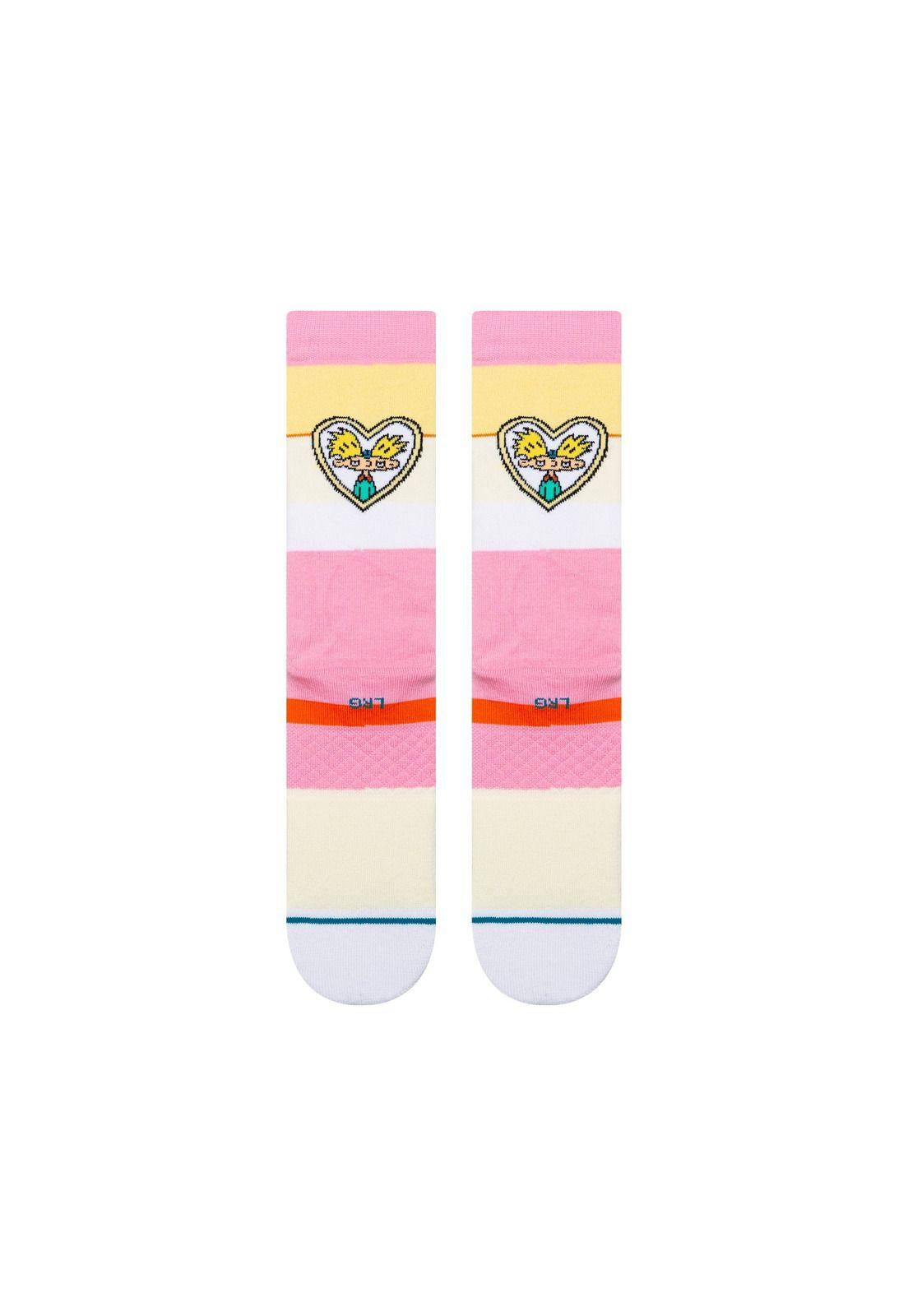 Stance Sock Helga G Pataki Pink-2
