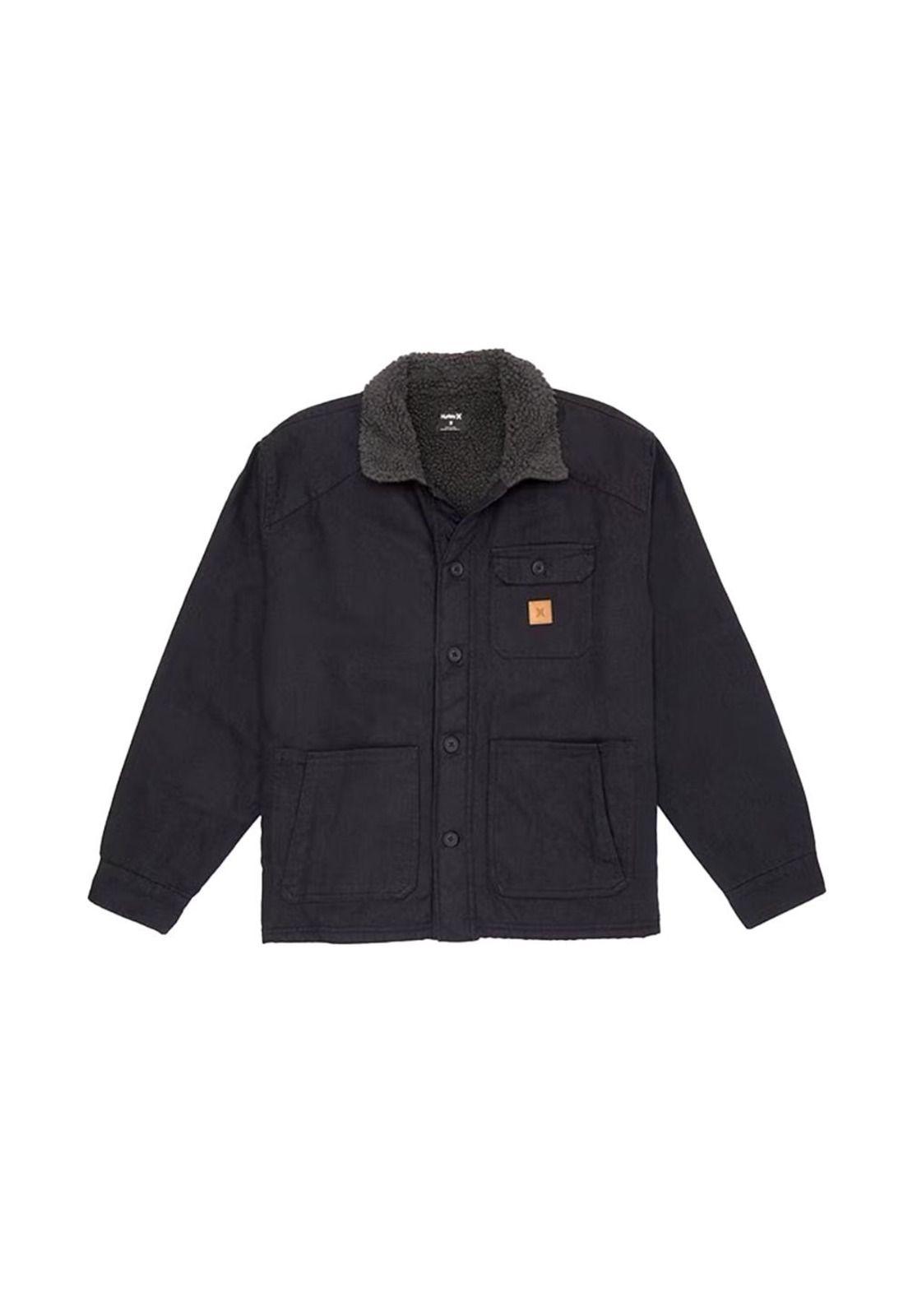 Chaqueta Bixby Canvas Sherpa Black-0