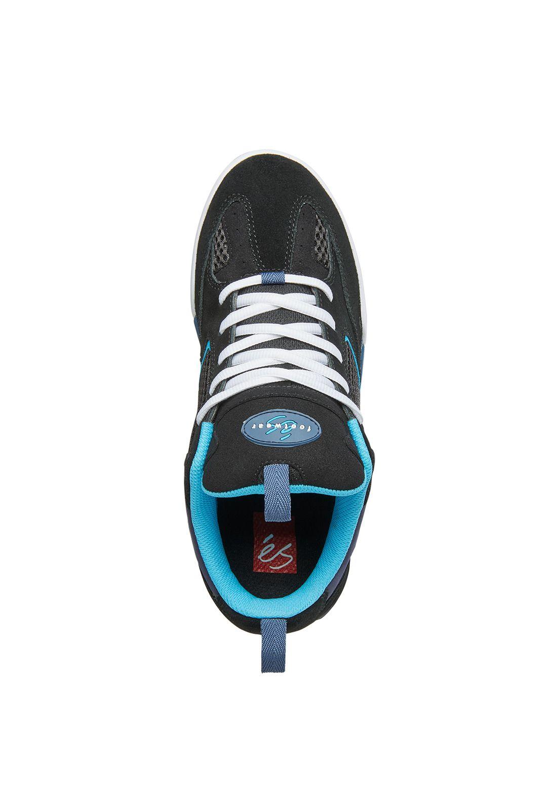 Zapatilla Men Quattro Black Blue-2