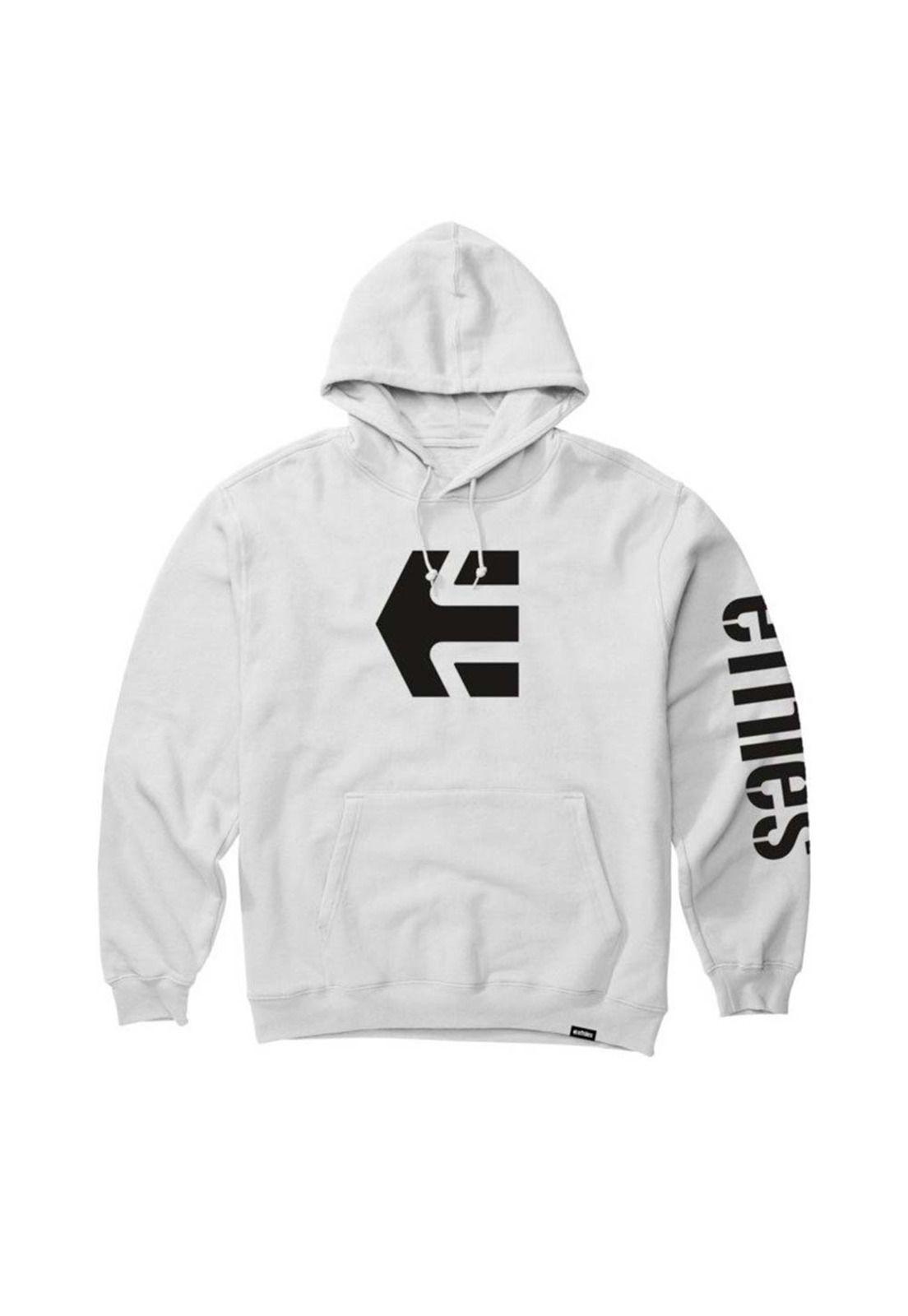 Poleron Icon Hoodie White Etnies-0