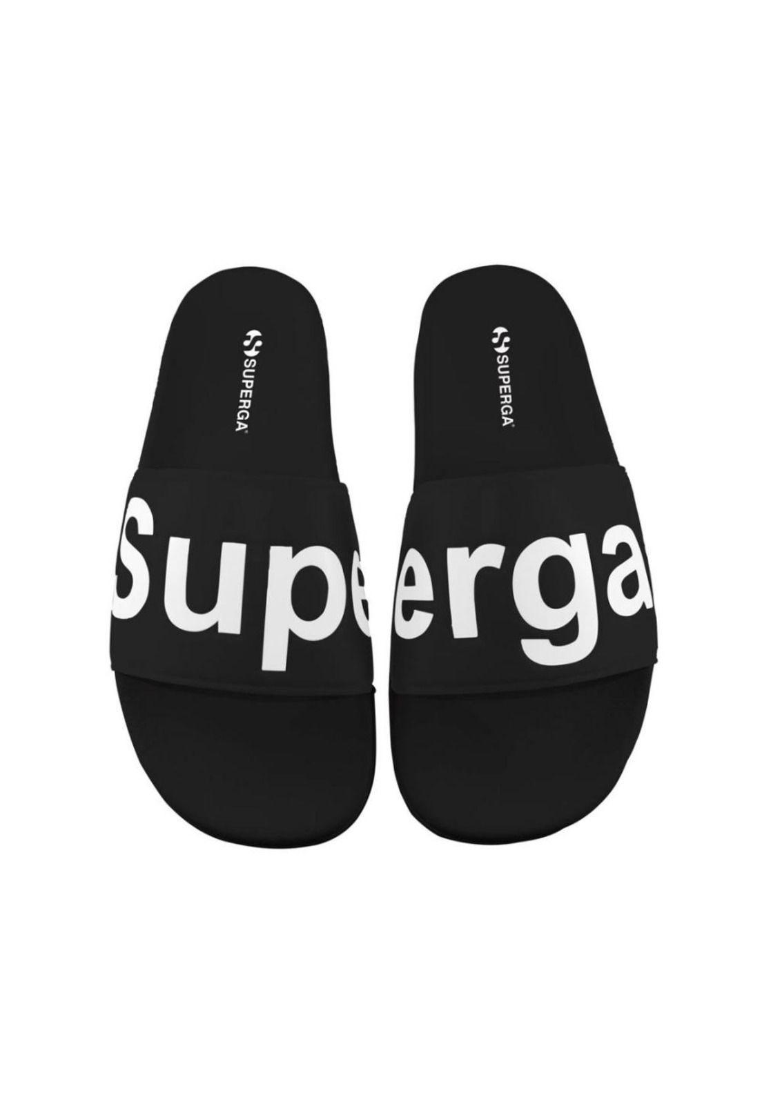 Sandalia Superga 1908 Puu Black White-0