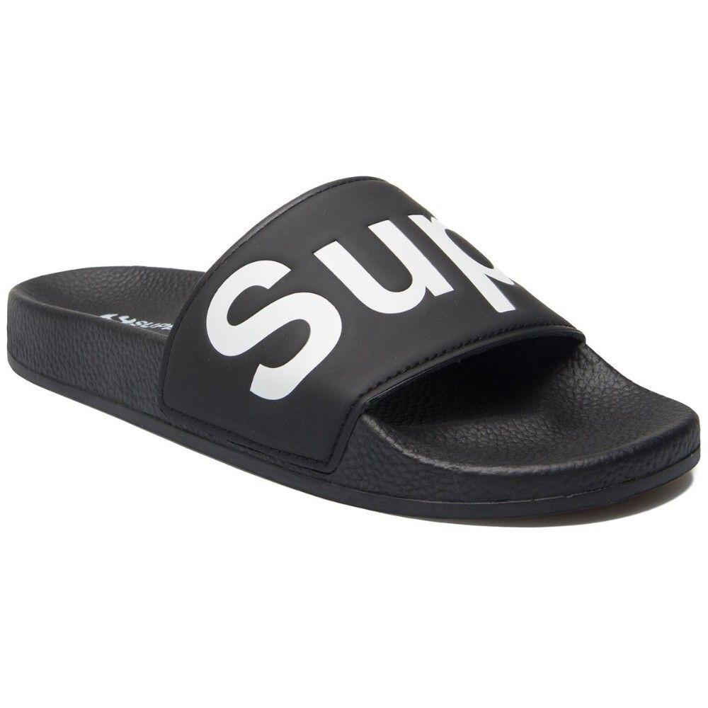 Sandalia Superga 1908 Puu Black White-4