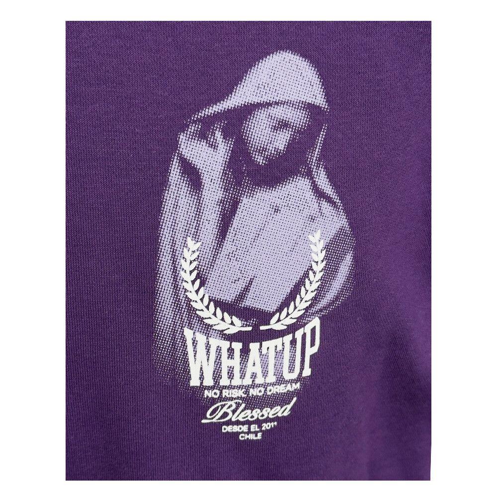 Polerón Whatup Hombre Hoodie Holy Marie Purple-2