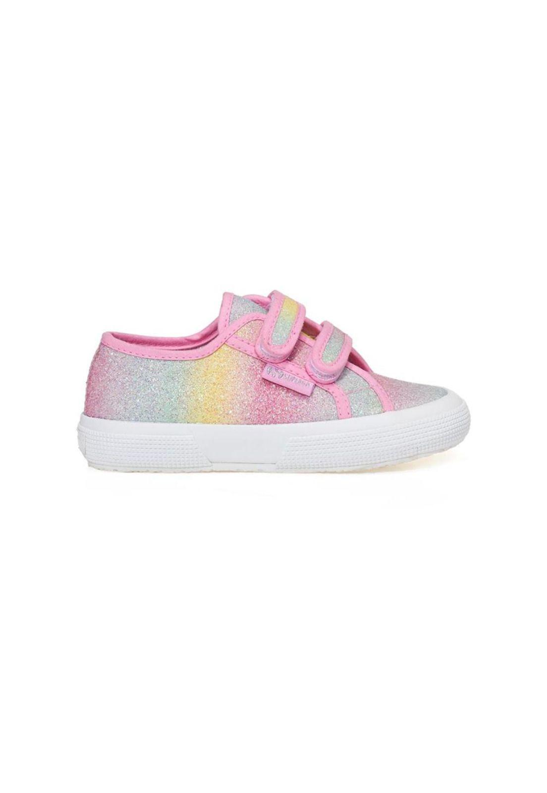 Zapatilla Kids 275 Iridescent Microglitter Pink Pastel Multi-0