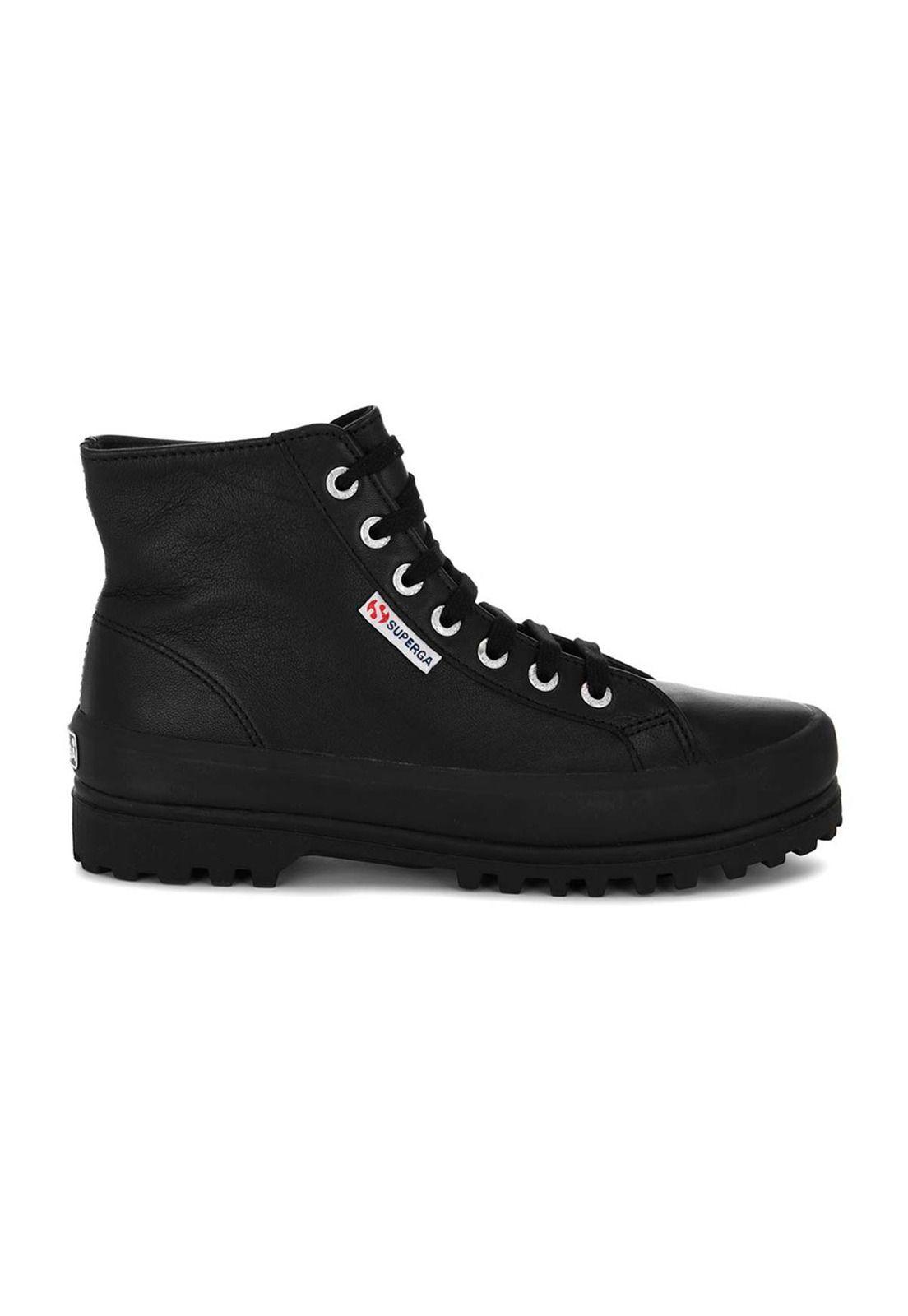 Zapatilla 2341 Alpina Nappa Full Black-0