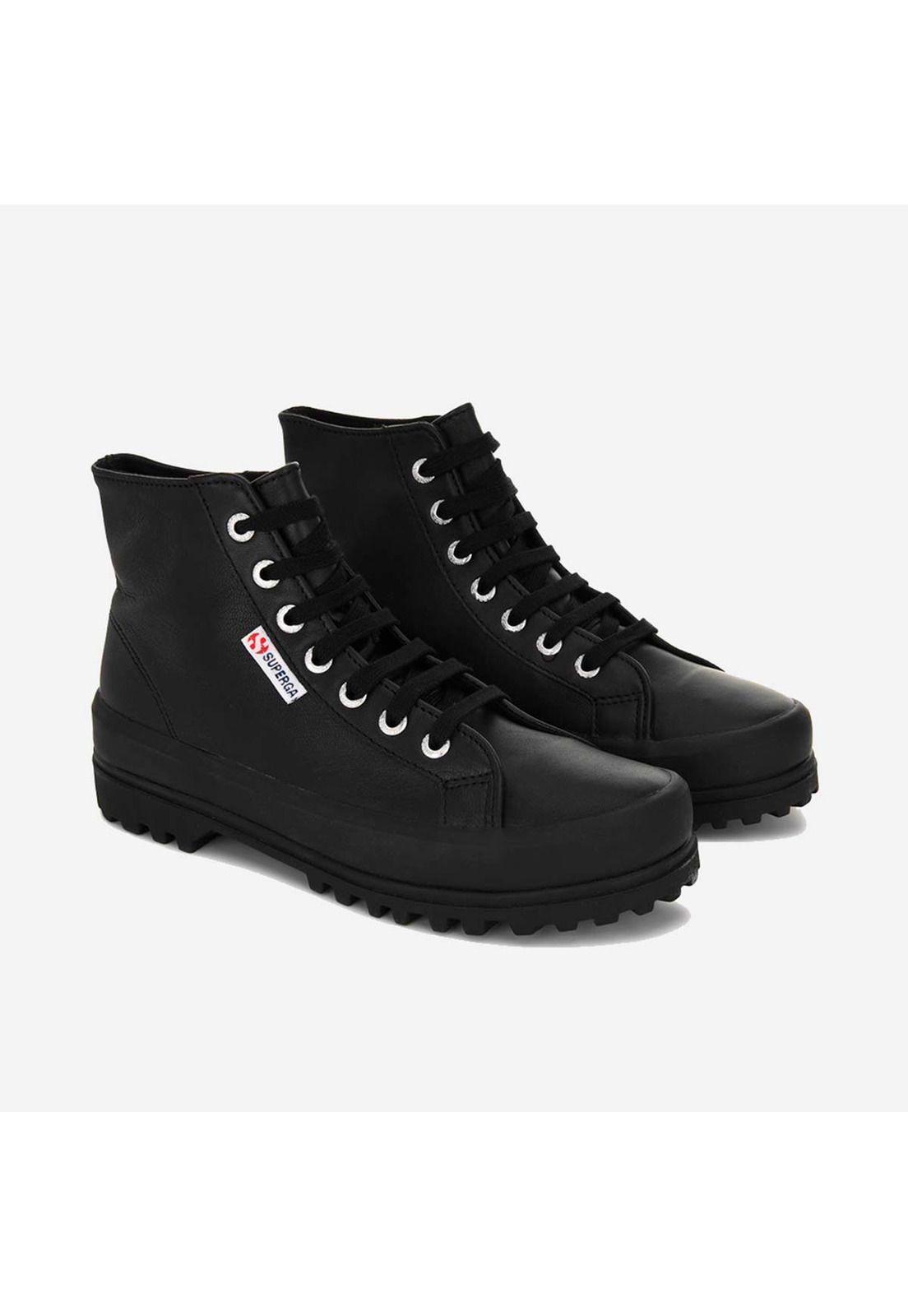 Zapatilla 2341 Alpina Nappa Full Black-1
