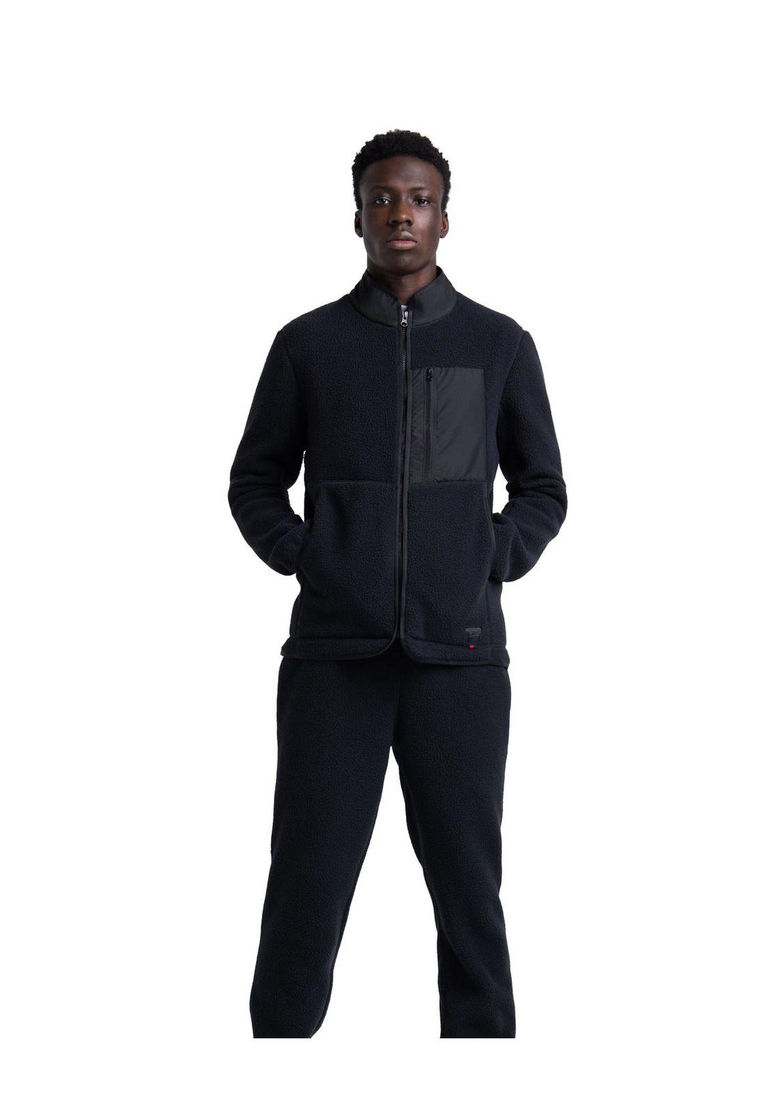 Chaqueta Herschel Full Zip Black-0