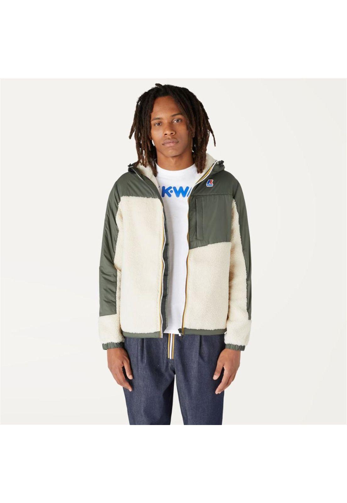Chaqueta Le Vrai 3.0 Neige Orsetto Ecru Green Blackish-1
