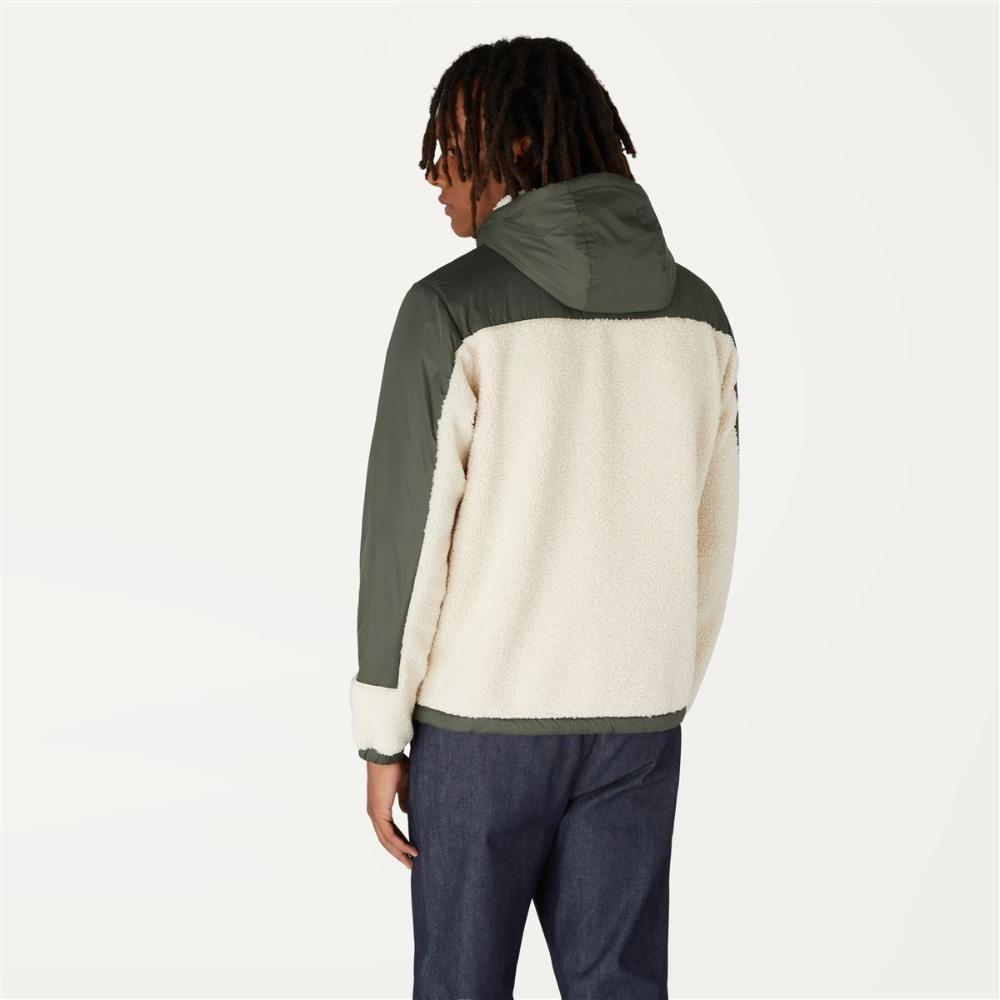Chaqueta Le Vrai 3.0 Neige Orsetto Ecru Green Blackish-2