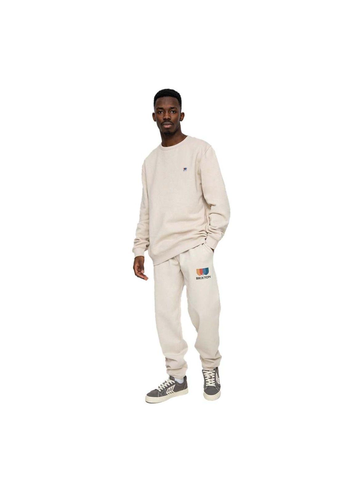 Pantalón Alton II Fleece Jogger Beige-1
