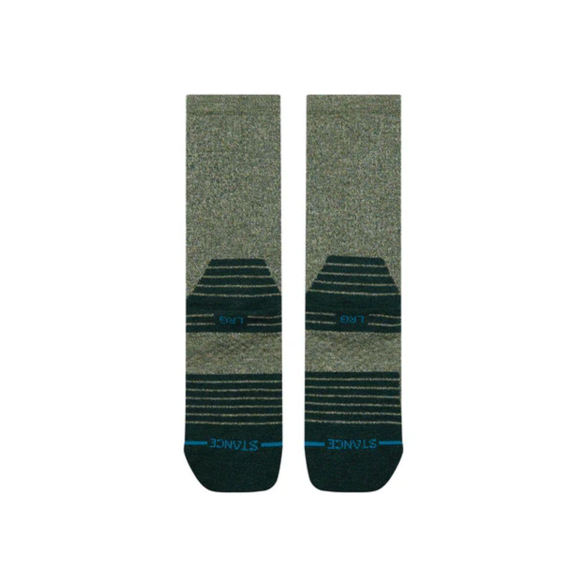 Stance Socks Blend In Hike Crew Pine-1
