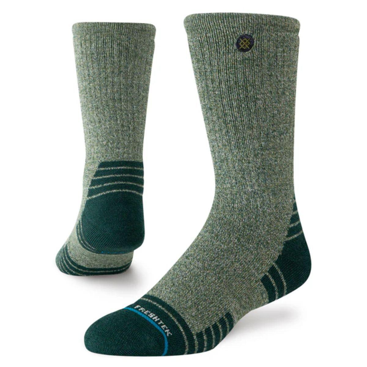 Stance Socks Blend In Hike Crew Pine-2