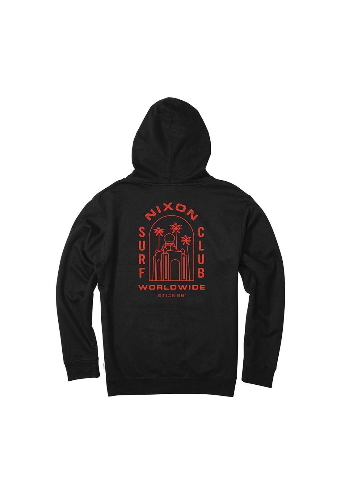 Poleron Temple Zip Black Nixon-1