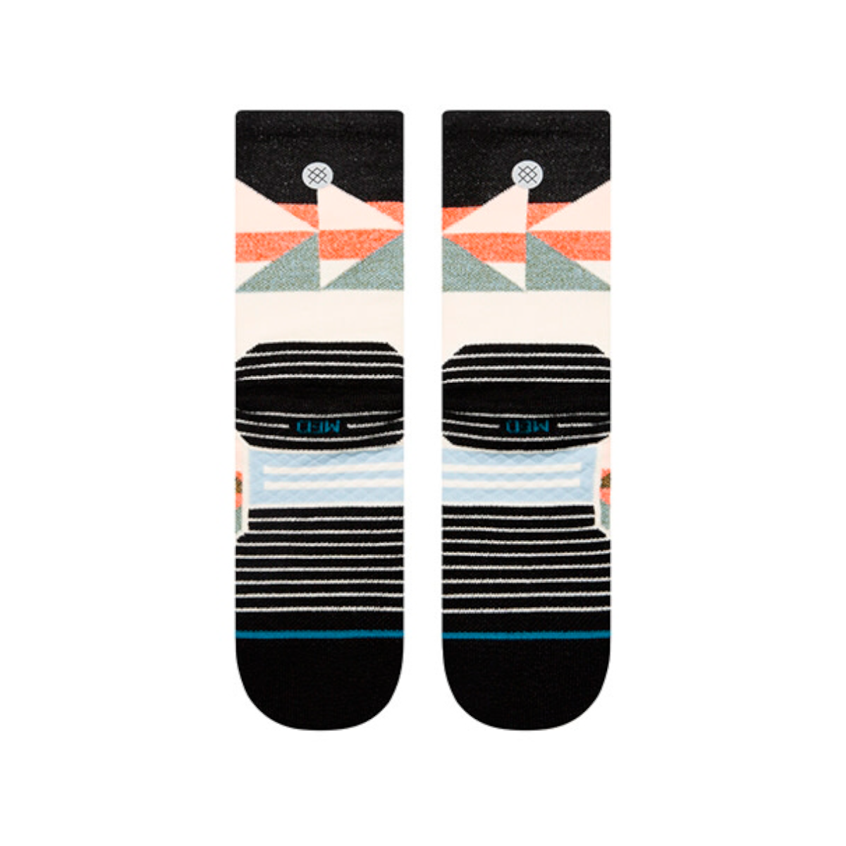 Stance Sock Women Tri Wool Mid Crew Black-2