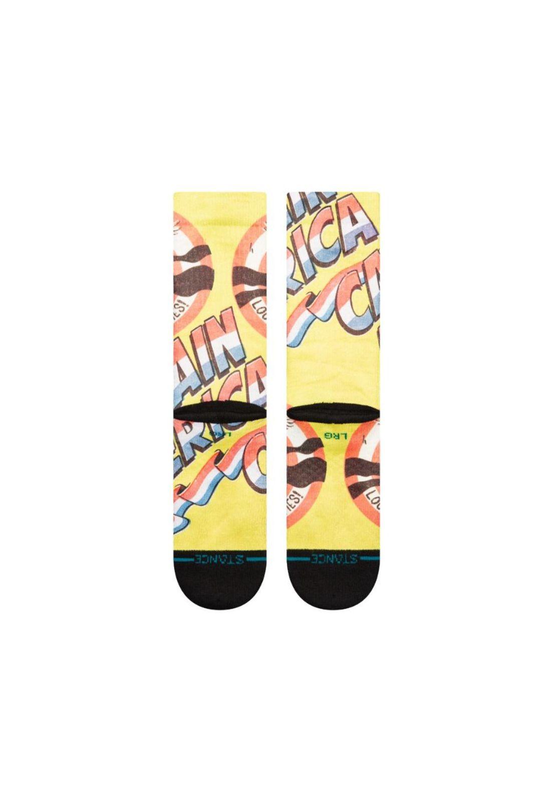 Stance Sock Men Captain America No Cavities Yellow-2