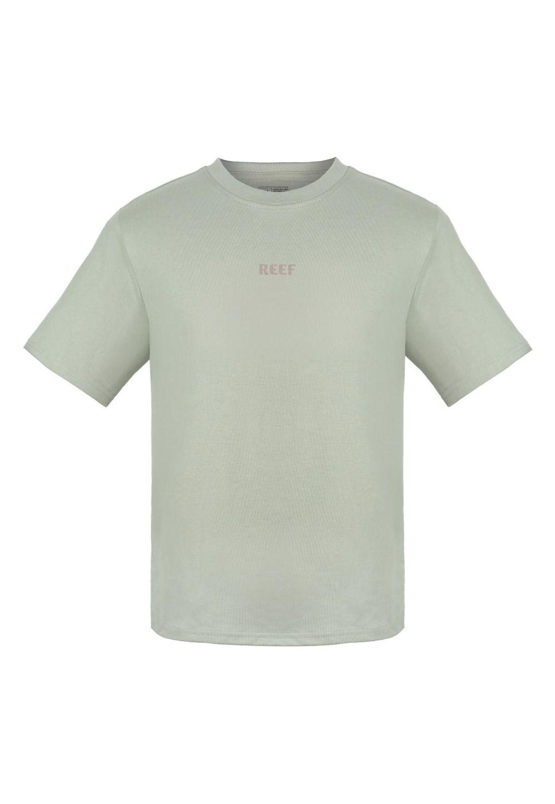 Poleras M/C Reef Hombre Verde Claro-0