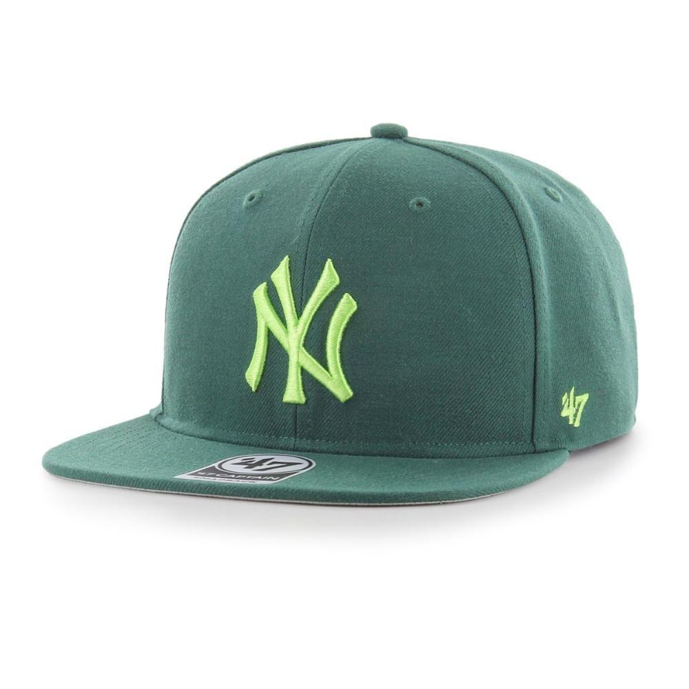 Jockey New York Yankees No Shot Dark Green Neon Captain-0
